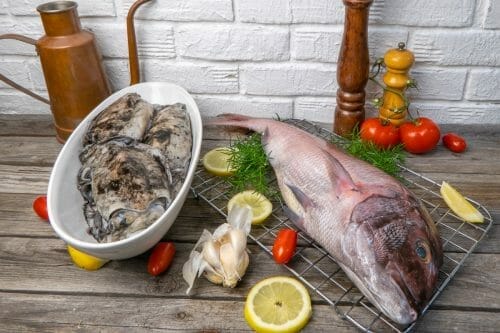 piatto di mare per 5 persone da cucinare olbia