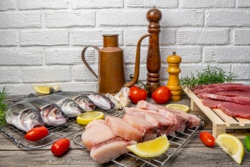 piatto per 5 da cucinare pescheria